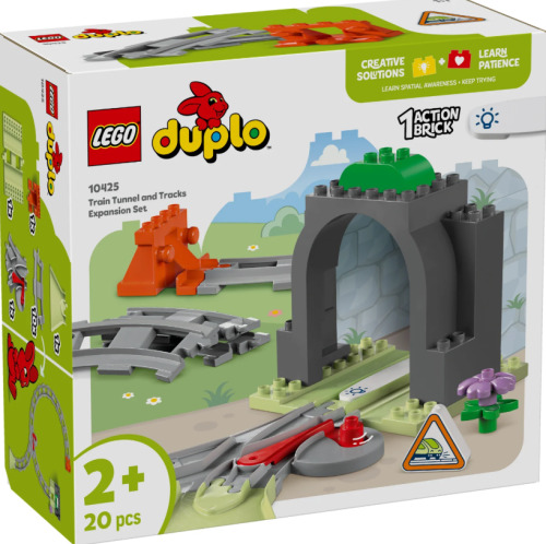 Duplo set de extindere tunel cu sine de cale ferata, 10425