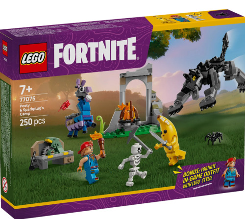 Fortnite Лагерь Пили и Спаркплаг, 77075