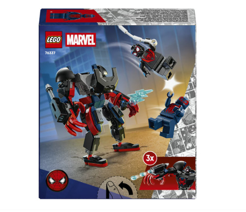 Marvel robotul lui miles morales vs omul paianjen, 76337