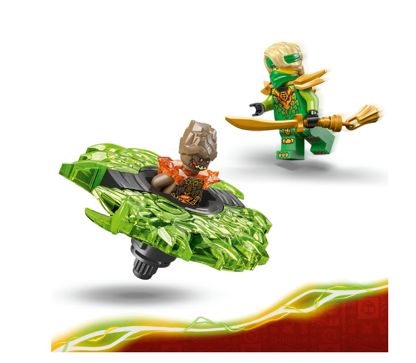 Ninjago lloyd vs spinnerul monstru de pamant, 71850