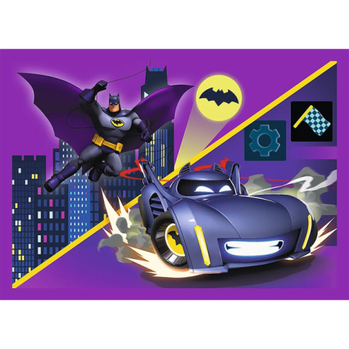 Пазлы "4в1" - Meet Batwheels / Warner Batwheels 34658