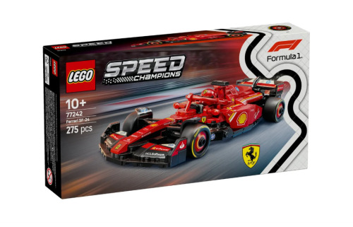 LEGO Speed ​​Champions Mașină de curse Ferrari SF-24 F1, 77242