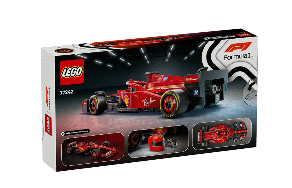 LEGO Speed ​​Champions Mașină de curse Ferrari SF-24 F1, 77242