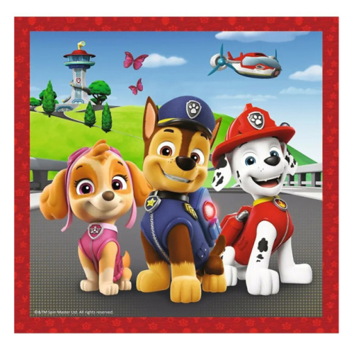 Пазлы Happy dogs Paw Patrol , "3in1" 34867