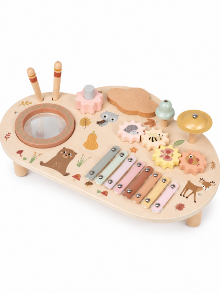Masă muzicală educativă din lemn, W12D748