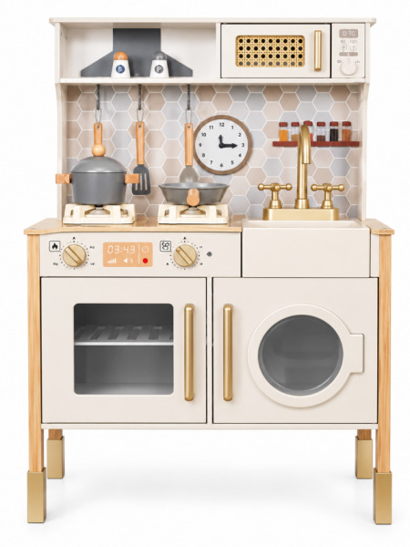 Bucătărie din lemn cu accesorii și funcții 59,5*29,5*94,5cm, W10C948D