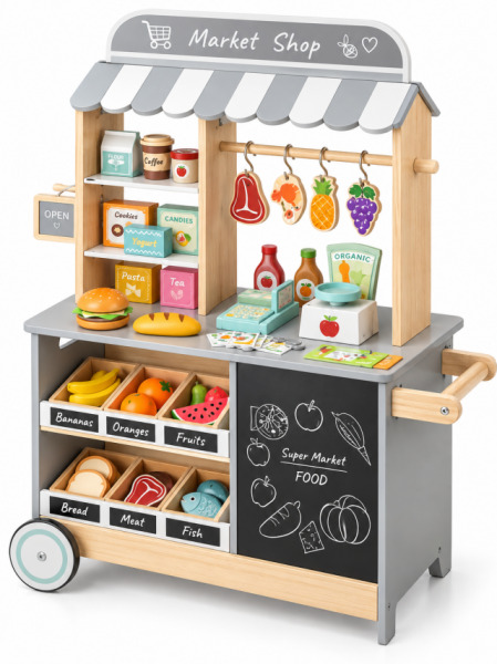 Supermarket din lemn 73*29.5*105cm, W10A222B