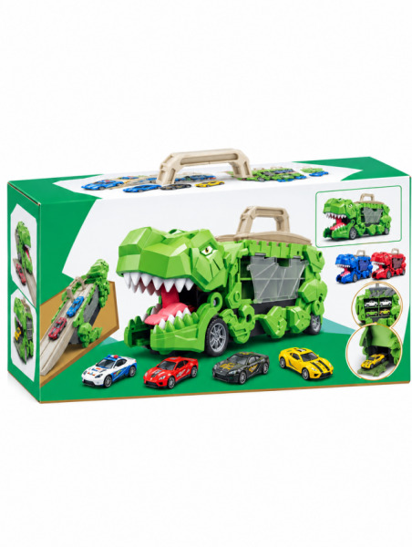 Dinozaur garaj cu 4 masinute, 818-18A