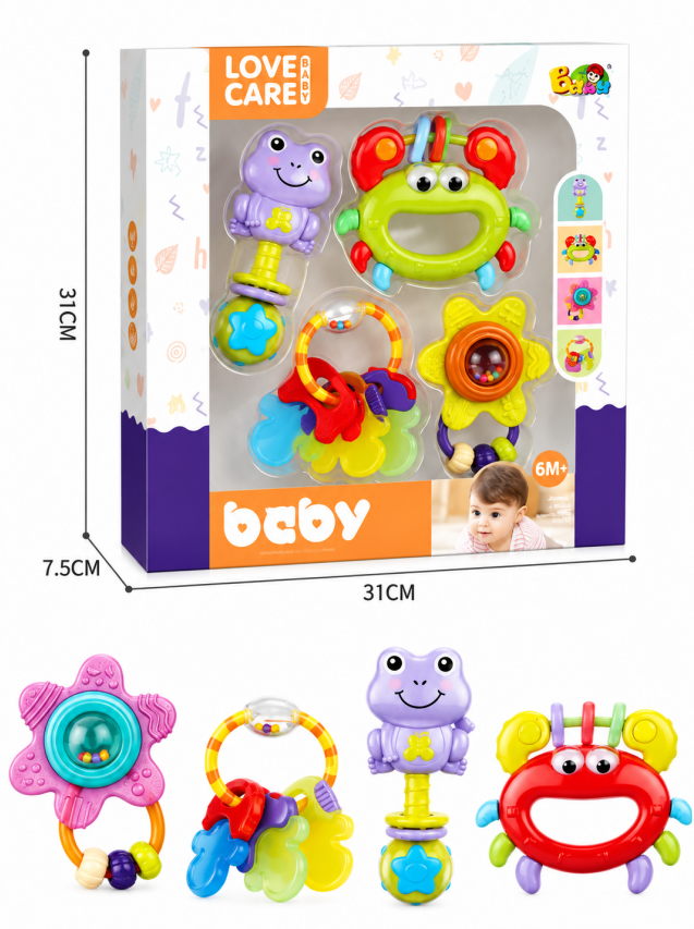 Set de 4 zornăitoare, 2423