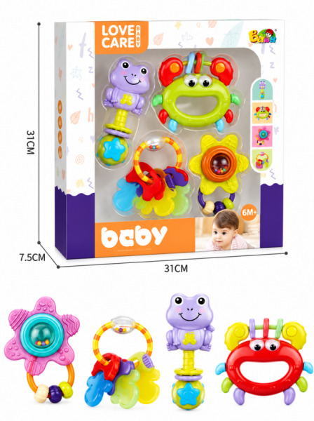 Set de 4 zornăitoare, 2423