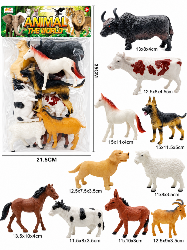 Set de animale de companie 10 buc., 88-22A