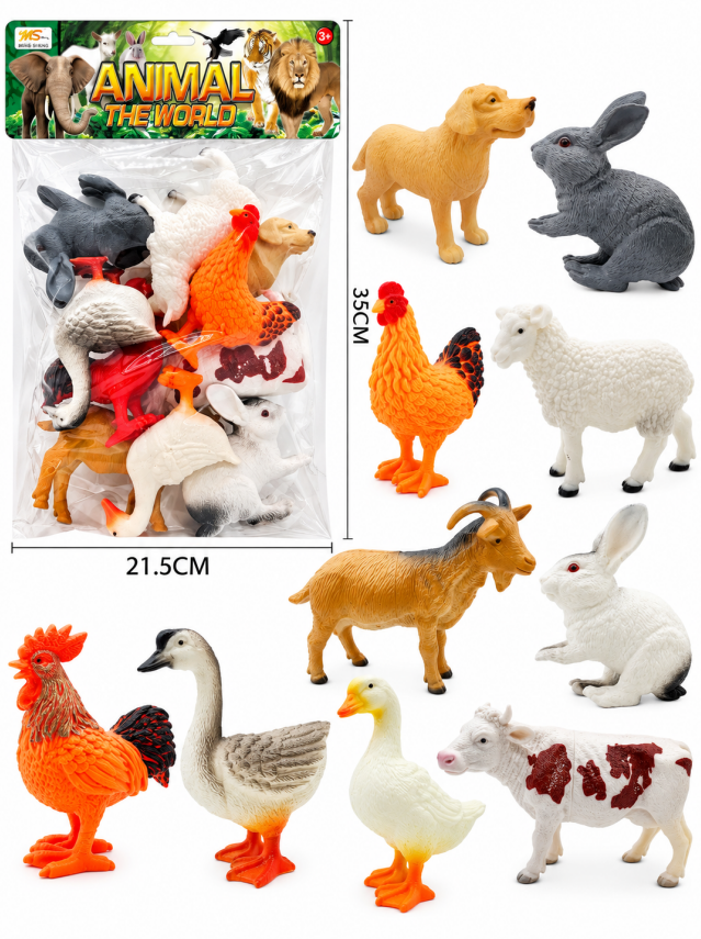 Set de animale de companie 10 buc., 88-13A