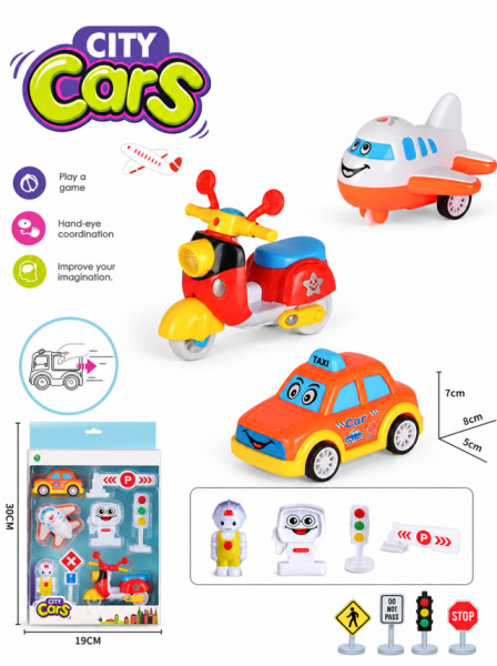 Игровой набор с машинками, 2622-3