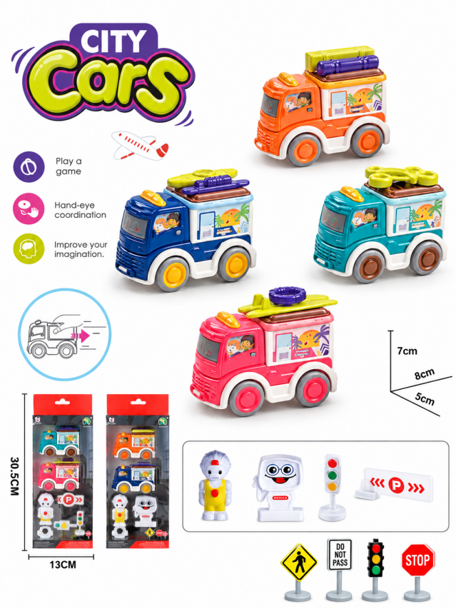 Set de joaca cu masinute, 2635-7