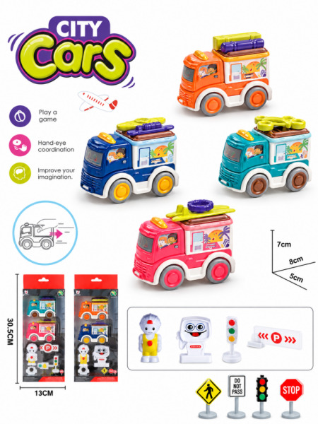 Set de joaca cu masinute, 2635-7