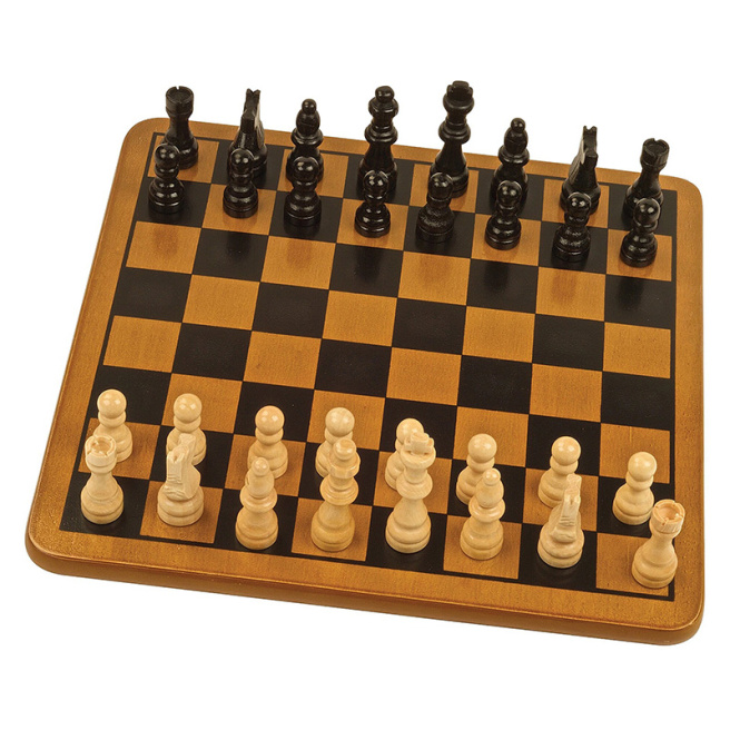 Настольная игра, деревянные шахматы Spin master 49294