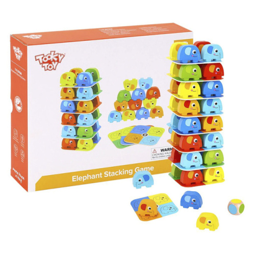 Деревянная Балансирующая игра Слоник 57221