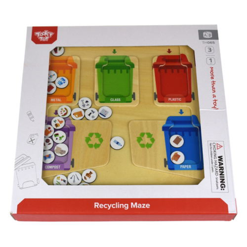 Развивающая доска Recycling Maze 57284