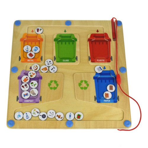 Развивающая доска Recycling Maze 57284