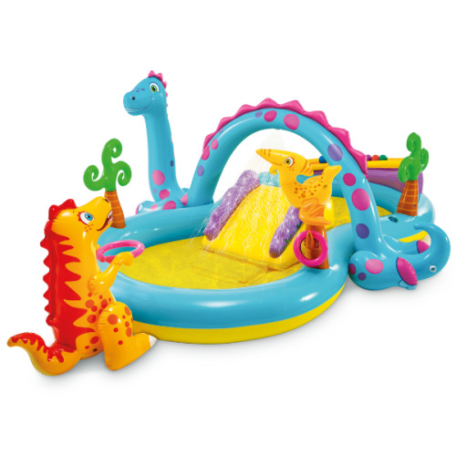 INTEX Надувной игровой центр “Динолэнд” 302x229x112 см, 290 л, до 81 кг, 2+ 57135