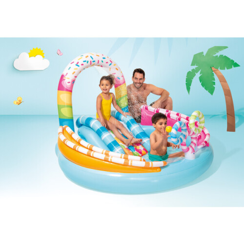 INTEX Надувной игровой центр «Сладости» 170x168x122 см, 165л, до 54 кг, 2+ 57144