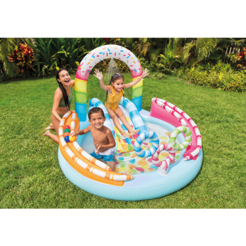 INTEX Надувной игровой центр «Сладости» 170x168x122 см, 165л, до 54 кг, 2+ 57144