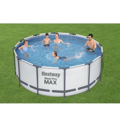 Bestway Бассейн STEEL PRO MAX 366х122 см, 10250 Л, метал. каркас 56420