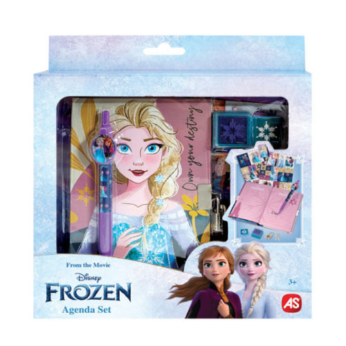 Набор дневник на замочке Frozen с ручкой в ассортименте 1027-64235