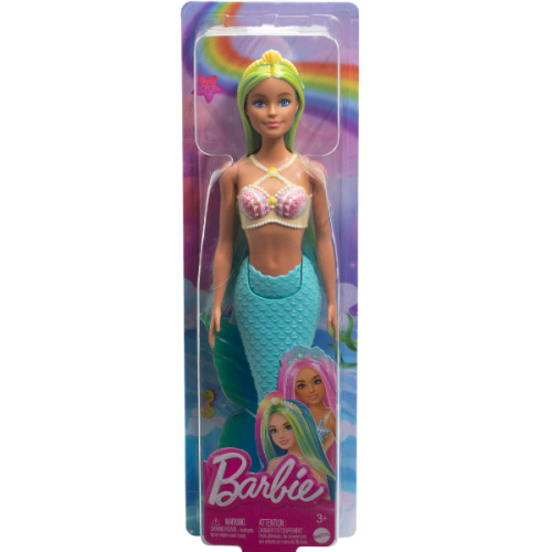 Кукла Barbie Dreamtopia «Русалка с голубыми — зелеными волосами» HRR03