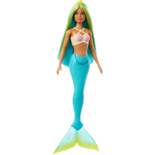 Кукла Barbie Dreamtopia «Русалка с голубыми — зелеными волосами» HRR03