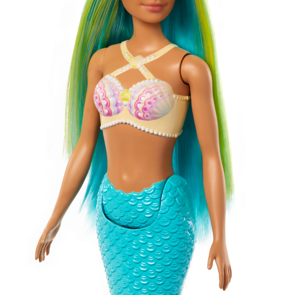 Кукла Barbie Dreamtopia «Русалка с голубыми — зелеными волосами» HRR03