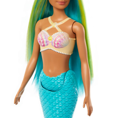 Кукла Barbie Dreamtopia «Русалка с голубыми — зелеными волосами» HRR03