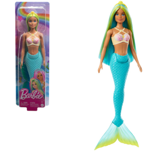 Кукла Barbie Dreamtopia «Русалка с голубыми — зелеными волосами» HRR03