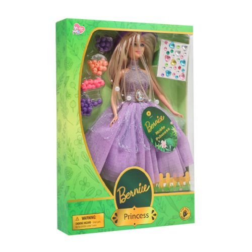 Кукла 30 см "Bernice" в фиолетовом, 762055