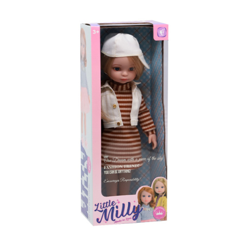 Кукла 30 см "Little Milly" в коричневом, 782013