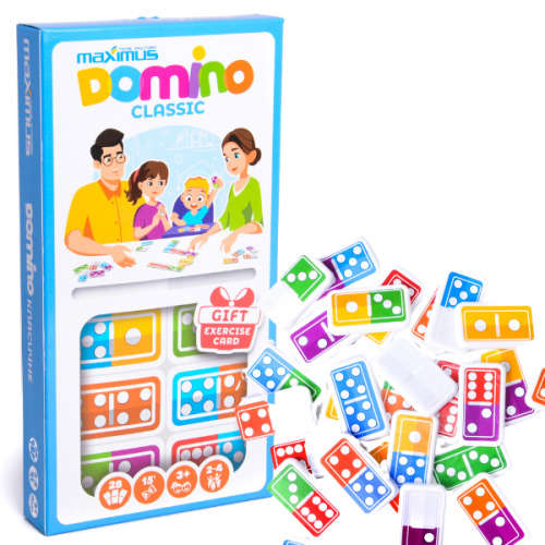 Настольная игра «Классическое домино», 28 карточек MX5492