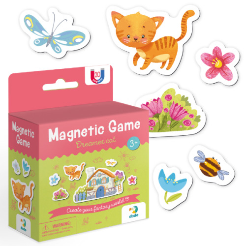 Магнитная игра «Котик мечтатель», 20 элем. 200236