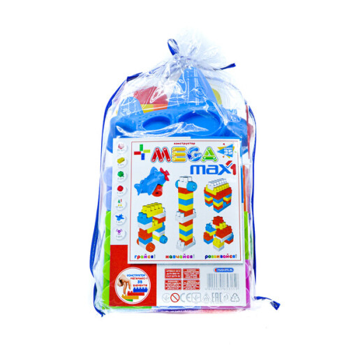 Конструктор 35 элем. «Мега Макс N1» MX5315