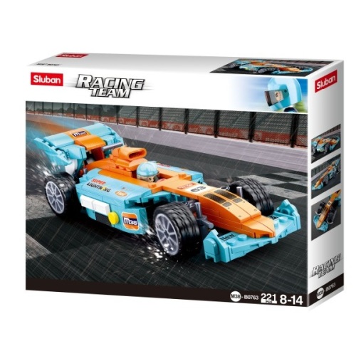 Конструктор RACING TEAM — Гоночный автомобиль 1:24, B0763