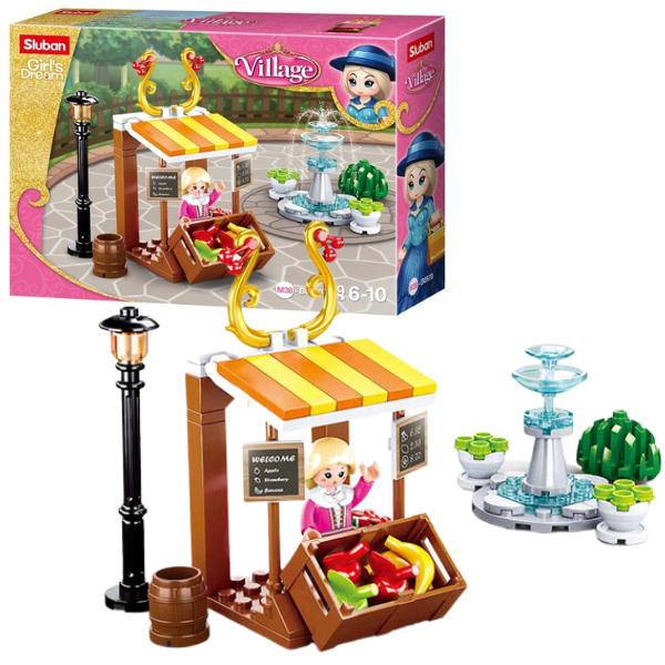 Set de construcție ”Magazin de fructe”, 99 elem. B0870