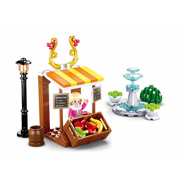 Set de construcție ”Magazin de fructe”, 99 elem. B0870