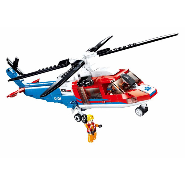 Set de construcție ”Elicopter de salvare”, 402 elem. B0886