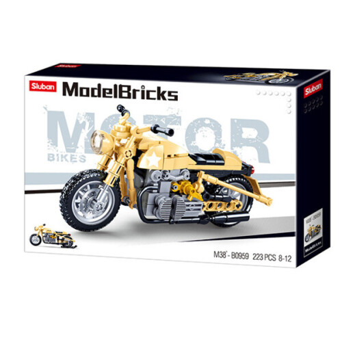 Конструктор “Мотоцикл R75”, 223 элем. B0959