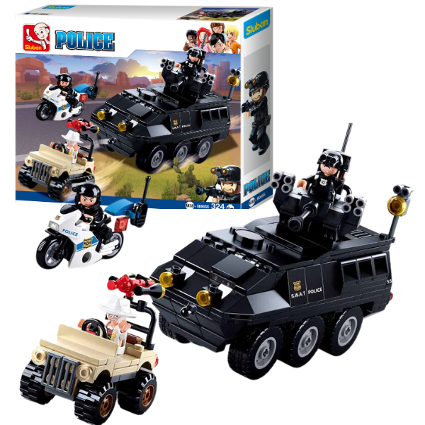 Set de construcție ”Vehicul blindat”, 324 elem. B0655