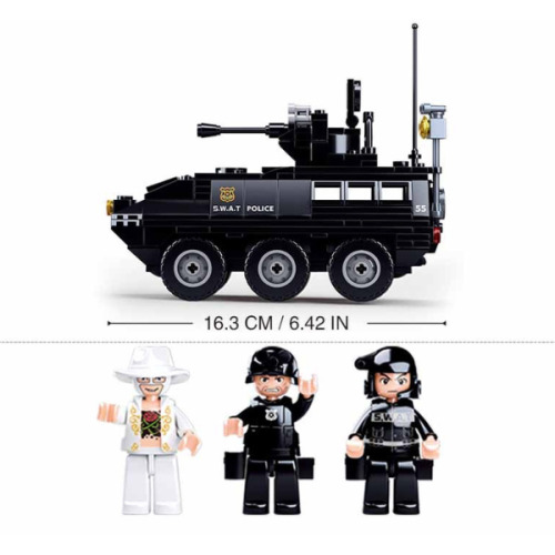 Set de construcție ”Vehicul blindat”, 324 elem. B0655