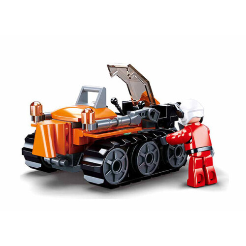 Set de construcție „ATV pentru deszăpezire”, 82 elem B0950