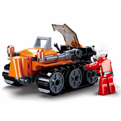 Set de construcție „ATV pentru deszăpezire”, 82 elem B0950