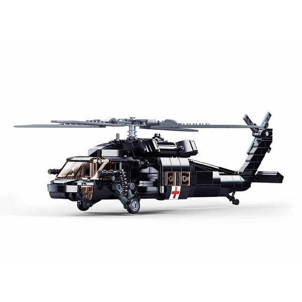 Set de construcție „Elicopter medical al armatei SUA”, 692 elem. B1012