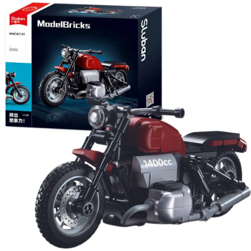 Конструктор “Мотоцикл R18MS”, масштаб 1:12, 222 элем. B1131
