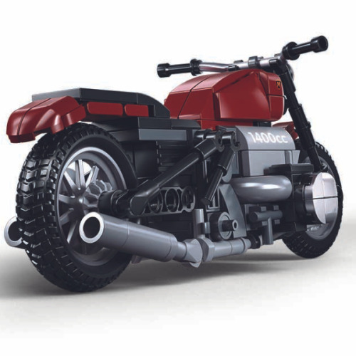 Set de construcție „Motocicleta R18MS”, scara 1:12, 222 elem. B1131